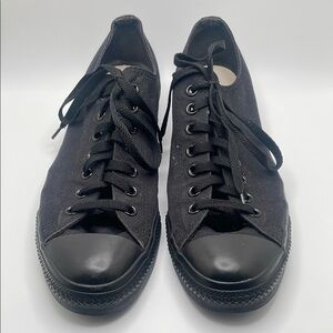 Converse Black Canvas Sneakers